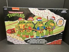 TMNT Teenage Mutant Ninja Turtles Advent Calendar 24 DIE-CAST METAL FIGURES XMAS
