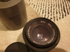 Porst 35mm 1:2.8 Macro Weitwinkel Objektiv Vintage Lens guter Zustand 