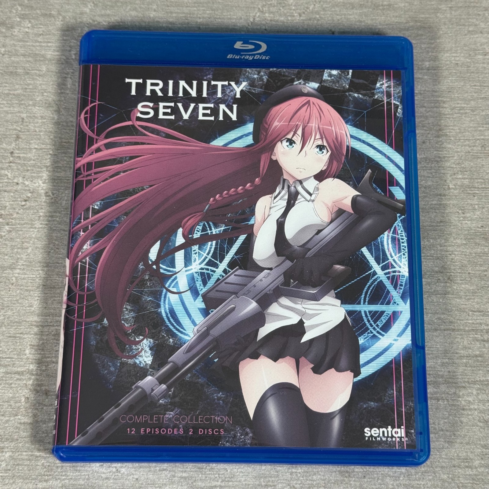Trinity Seven Complete Collection Blu-ray - Anime 12 Episodes Sentai Region A