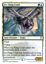 Ice-Fang Coatl (White Border) R Mystery Booster 2 83