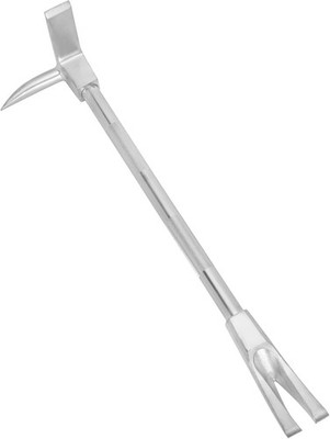 30 inch Halligan Tool, 45 Grade Steel Halligan Bar Firefighter Tool with