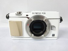Olympus PEN E-P5 White Mirrorless Digital Camera Body MFT Micro 16.1MP Live MOS