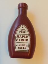 Toy Food 100 Pure Maple Syrup Rich Taste 3' Plastic Bottle