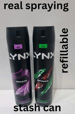 Luchs xxl Vorratsdose DAS SPRÜHT Geheimversteck Geruchsdicht (SPRAYS ECHTES SPRAY) x1