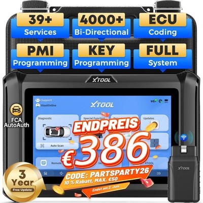 XTOOL D7W V2.0 Profi KFZ OBD2 Diagnosegerät Scanner ALLE System ECU Codierung
