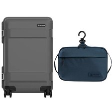 Pelican ATX 22" Waterproof Wheeled Carry-On Hard Travel Case Charcoal with Pelic