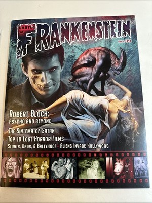 Castle of Frankenstein Magazine  #39     Robert Bloch Psycho and beyond