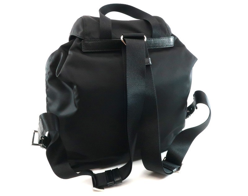 Condition PRADA Re Nylon 1BZ811    Model Backpack Medium Black PRADA Re Nylon 3 thumbnail 7