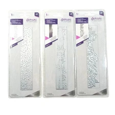 Gemini Crafter's Companion Dies Stamps Set Foil Crafter's Stamps 3 Pack