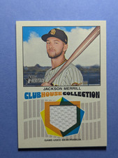 2026 TOPPS HERITAGE BASEBALL JACKSON MERRILL CLUBHOUSE COLLECTION RELIC CARD