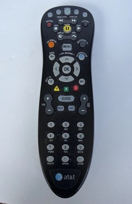 At&t Uverse U-Verse Universal Remote Control for ATT S10-S3 Very Good Condition