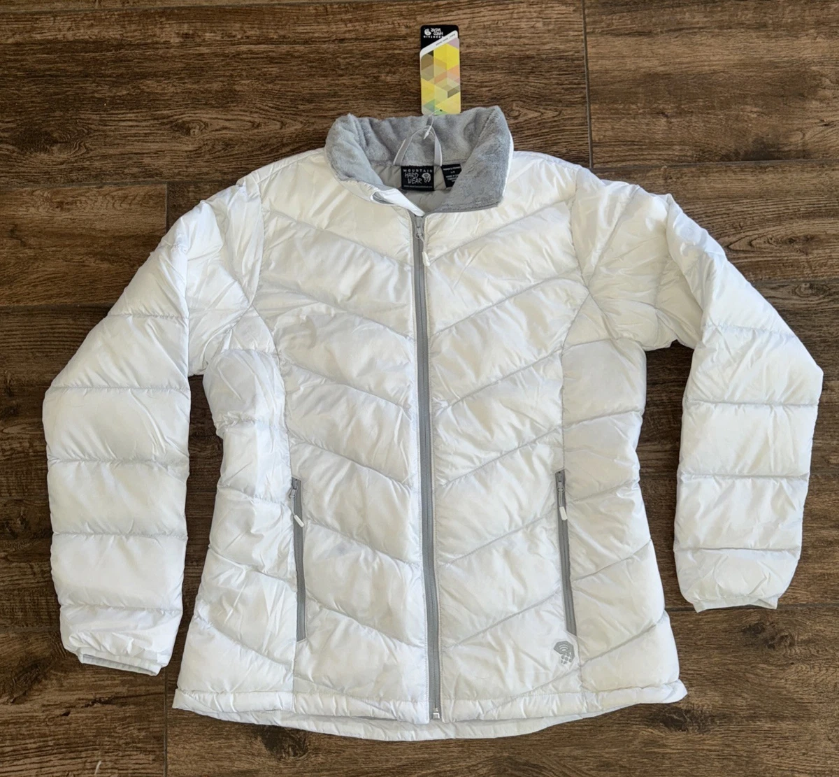 MOUNTAIN HARD WEAR WOMEN スノージャケット　M　ホワイト Mountain Hardwear White Coats, Jackets & Vests for Women for sale
