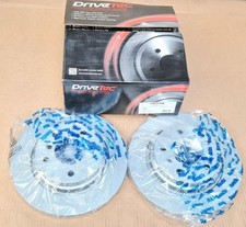 Image of BRAKE DISCS X2 294mm REAR FITS BMW 3 SERIES E46 318 (COATED) DRIVETEC DM3530C