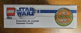 NEW Lego Set 8015 Star Wars Assassin Droids Battle Pack -FACTORY SEALED- MISB