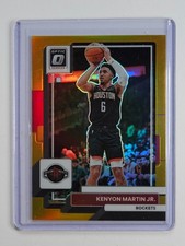 Kenyon Martin Jr 22-23 Donruss Optic Gold Prizm /10 #195 Rockets Rare 👑