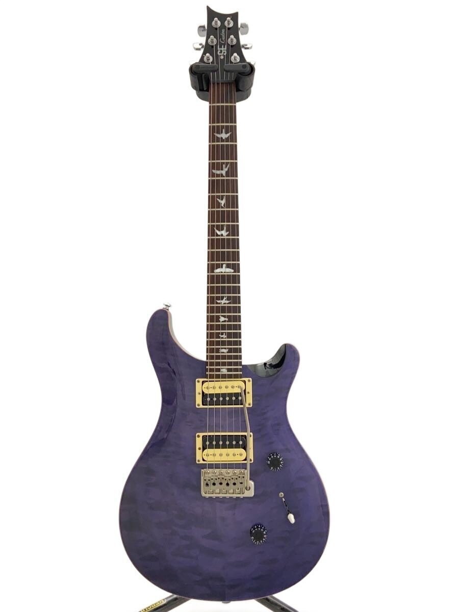 Electric Guitar PRS SE Custom 24 Amethyst 2014 Korea O14982 With Case