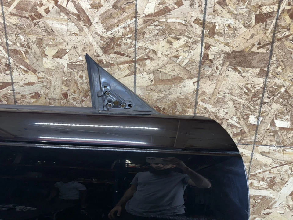 FORD THUNDERBIRD 2002-2005 RIGHT PASSENGER SIDE DOOR SHELL BLACK UA OEM - Image 2 of 4