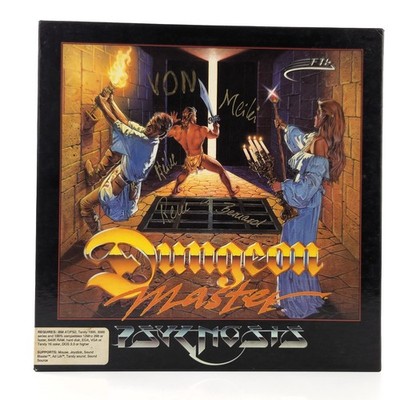 IBM PC Spiel: Dungeon Master von Psygnosis - MS-DOS Diskette (Big Box OVP 1992)
