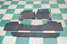 15-20 Tahoe Black Rubber All Weather Front Rear Lh Rh Z71 Floor Mats Set Oem Oe