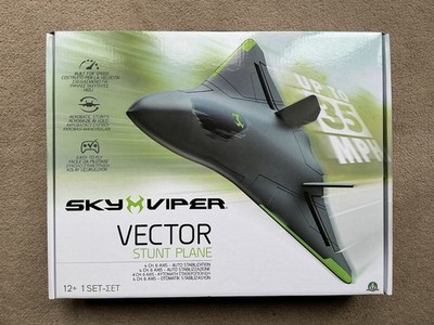 Sky Viper Vector Stunt Flugzeug 4CH. 6 Achsen Automatische Stabilisierung - NEU & VERSIEGELT