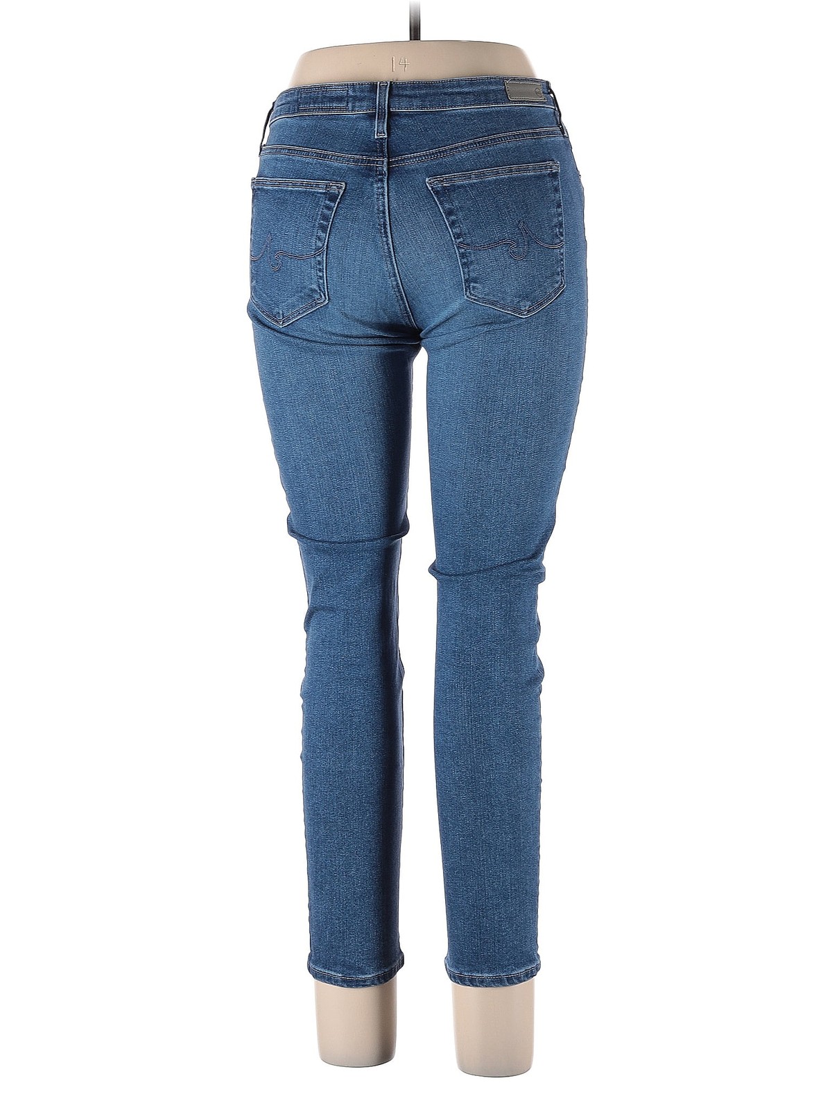 Adriano Goldschmied Women Blue Jeans 30W thumbnail 2