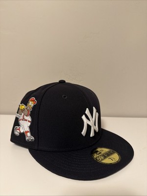 New Era 59FIFTY New York NY Yankees Simpsons X Lids Wonderbat Homer Fitted Hat