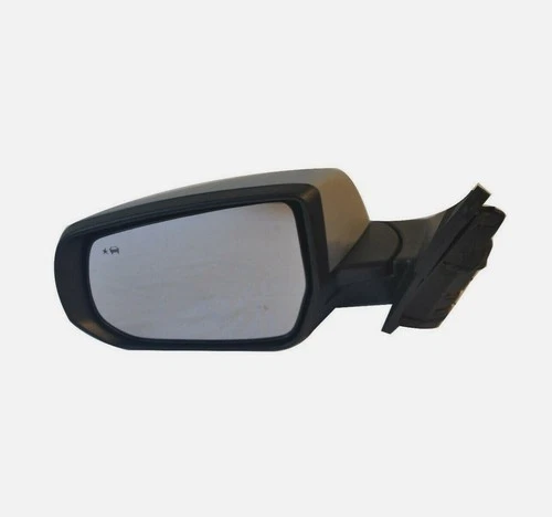 Driver Side View Mirror for 2016-2022 Chevrolet Malibu. Gray/Black Color.