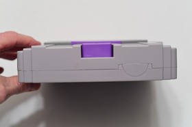 Hyperkin RetroN NES/SNES 2 Gray Gaming Console with 4 Controllers Tested Works