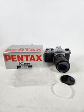 Pentax K1000 35mm SLR Film Camera Untested Has Lens Original Box For Parts Only