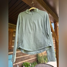 Danskin Heather Green lightweight jacket L