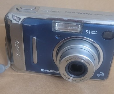 Fujifilm Fuji Finepix A500 Silver/Blue Digital Camera 5.1MP Pre