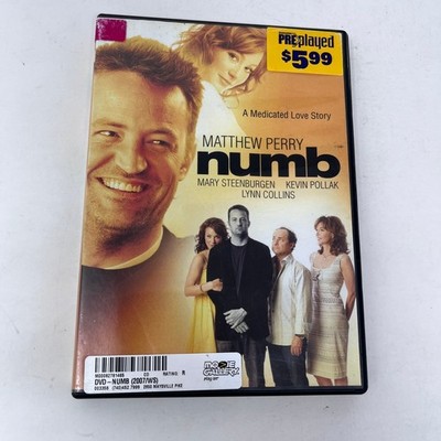 Numb DVD 2007 Matthew Perry Mary Steenburgen Comedy Drama