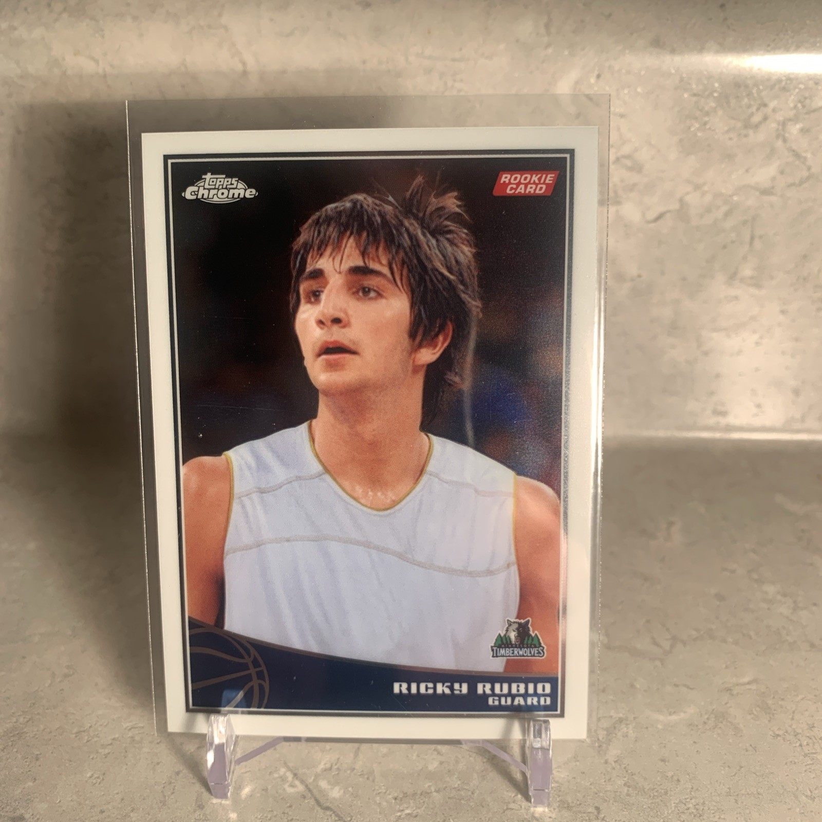 2009-10 Topps - Chrome Ricky Rubio #189/999 (RC)