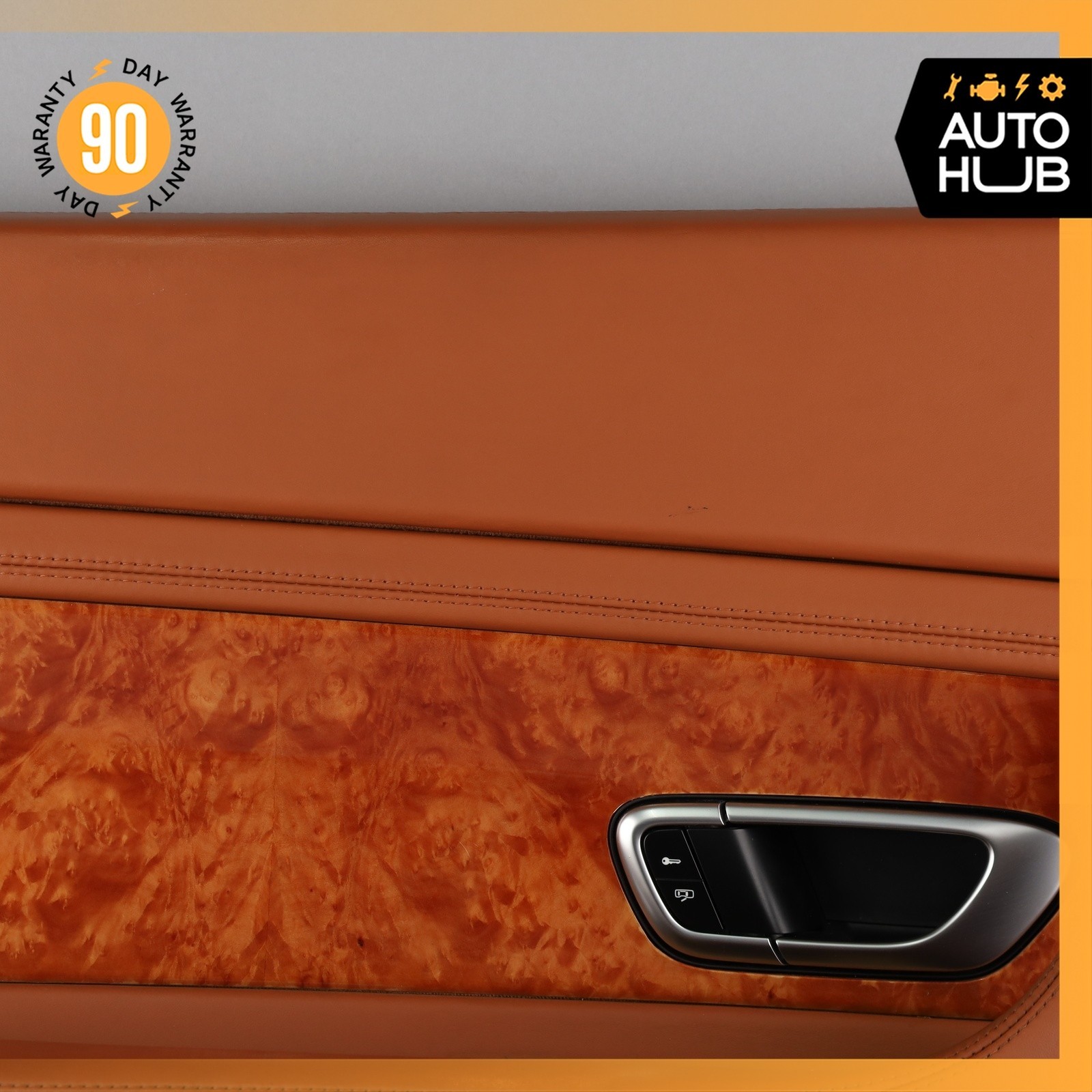 07-11 Bentley Continental GTC Convertible Left Side Interior Door Panel OEM 43k