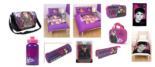 100% OFFICIAL JUSTIN BIEBER ACCESSORIES GIFT IDEAS BEDDING / STATIONARY / TOWEL - Picture 1 of 12