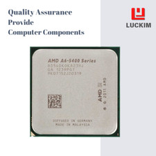 AMD A6-5400 CPU - Socket FM2 2 Cores 2 Threads 3.6GHz 1MB L2 Cache 2MB L3 Cache