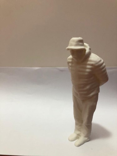 UMARELL! Anziano che guarda il cantiere! statuetta motivazionale! - Afbeelding 4 van 19
