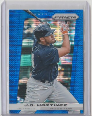 2013 Prizm J.D. Martinez Blue Pulsar Prizm #21