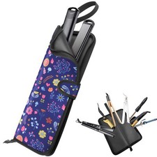 Hair Iron Travel Case 13 x 5 Inches Silicone Heat Resistant Mat  Pouch for F...