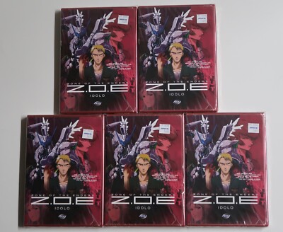 Lot of 5 DVDs Zone of the Enders: Idolo OAV (DVD, 2002) Animation BRAND NEW