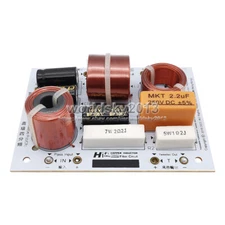 2pcs KASUN L-480C 3 Way 4 Unit Hi-Fi Speaker Frequency Divider Crossover Filters