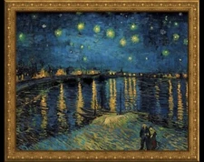 Starry Night Over The Rhône, 1888 - Reproduction