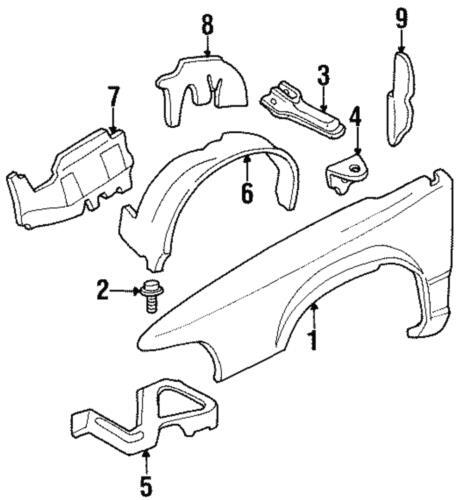 Conjunto de refuerzo delantero para GM P/N 25661156