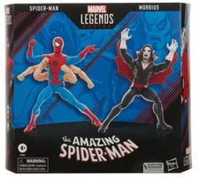 Marvel Legends Series Six Arm Spider-Man vs Morbius 2 Pack Walmart Exclusive New
