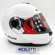 Casco Modulare Ls2 Ff325 Strobe Gloss White
