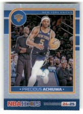 2024-25 Hoops #97 Precious Achiuwa Premium Box Set prizm knicks