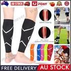 1/2x Compression Calf Sleeve Leg Brace Support Pain Relief Sports Running Socks