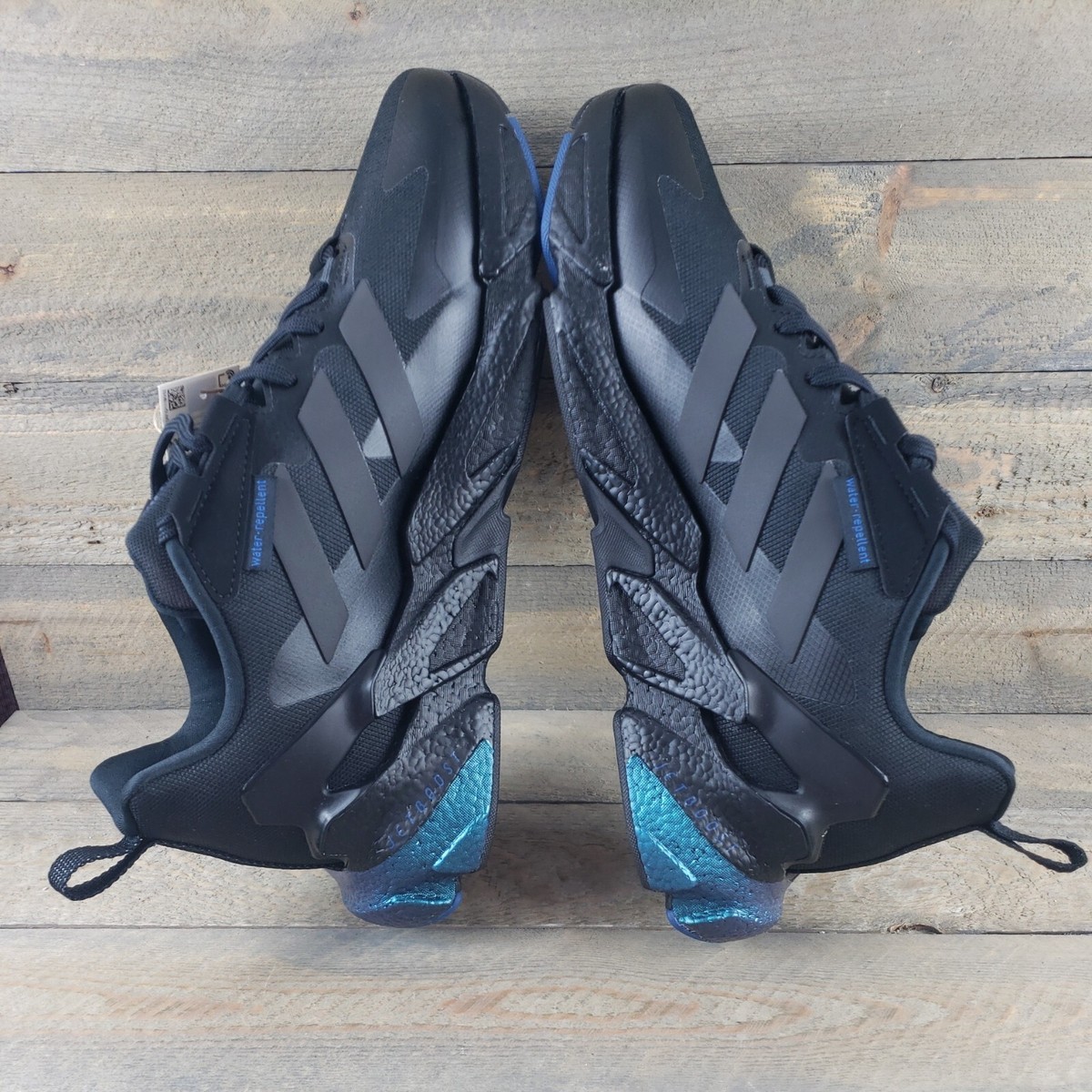 adidas X9000L4 Guard Men's Running Shoes Water Repellent Black Sz