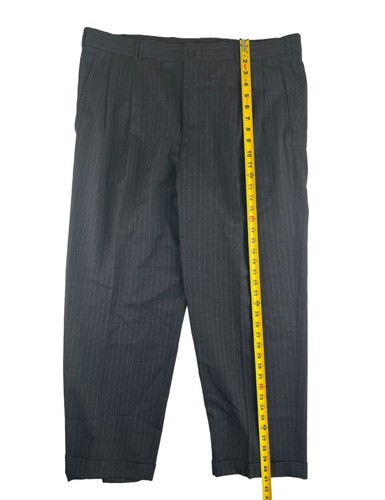 Brooks Brothers Men's Charcoal Pinstripe Suit • USA • 46L | 40x29 - 第 5/14 張圖片