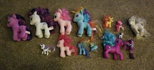 plastic my little pony figures